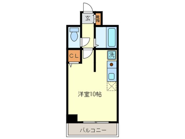 タウンエステ－ト新栄の物件間取画像